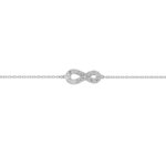 Bracelet Femme Infini or blanc 750/1000 et Diamants ROBBEZ MASSON