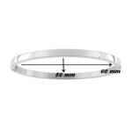 Bracelet jonc Femme Acier inoxydable ROBBEZ MASSON, dimensions