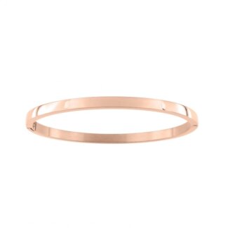 Bracelet jonc ouvrant Femme Acier inoxydable rose ROBBEZ MASSON