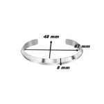 Bracelet jonc Homme Acier inoxydable LOTUS LS2229-2/1, dimensions
