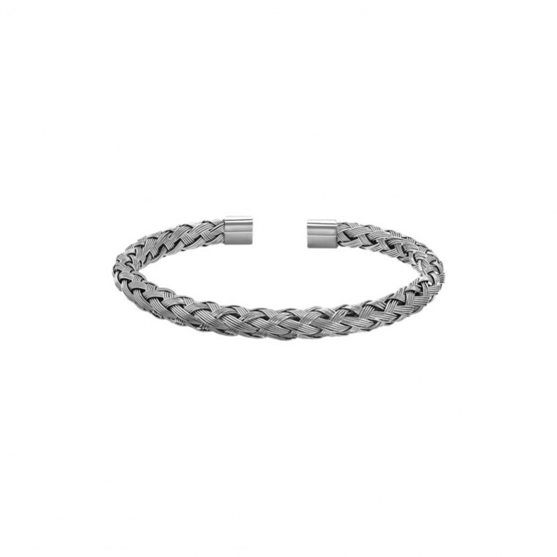bracelet-jonc-ouvert-homme-acier-inoxydable-LOTUS-LS2195-2-1 Bracelet jonc ouvert Homme Acier inoxydable LOTUS LS2195-2/1