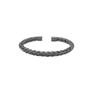 Bracelet jonc ouvert Homme Acier inoxydable gris foncé LOTUS LS2195-2/2