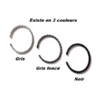 Bracelet jonc ouvert Homme Acier inoxydable noir LOTUS LS2195-2/3, autres couleurs