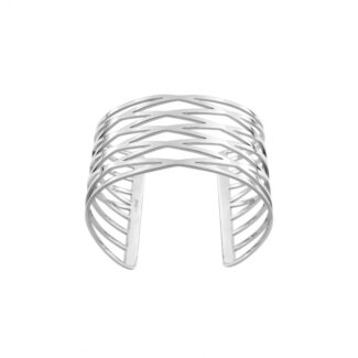 Bracelet manchette graphique Femme Acier inoxydable ROBBEZ MASSON