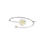 Bracelet ouvert Femme Arbre de vie, Acier inoxydable bicolore et strass LOTUS LS2169-2/B