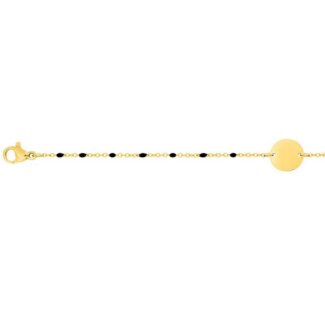 Bracelet rond Femme Acier inoxydable doré et Epoxy synthétique ROBBEZ MASSON