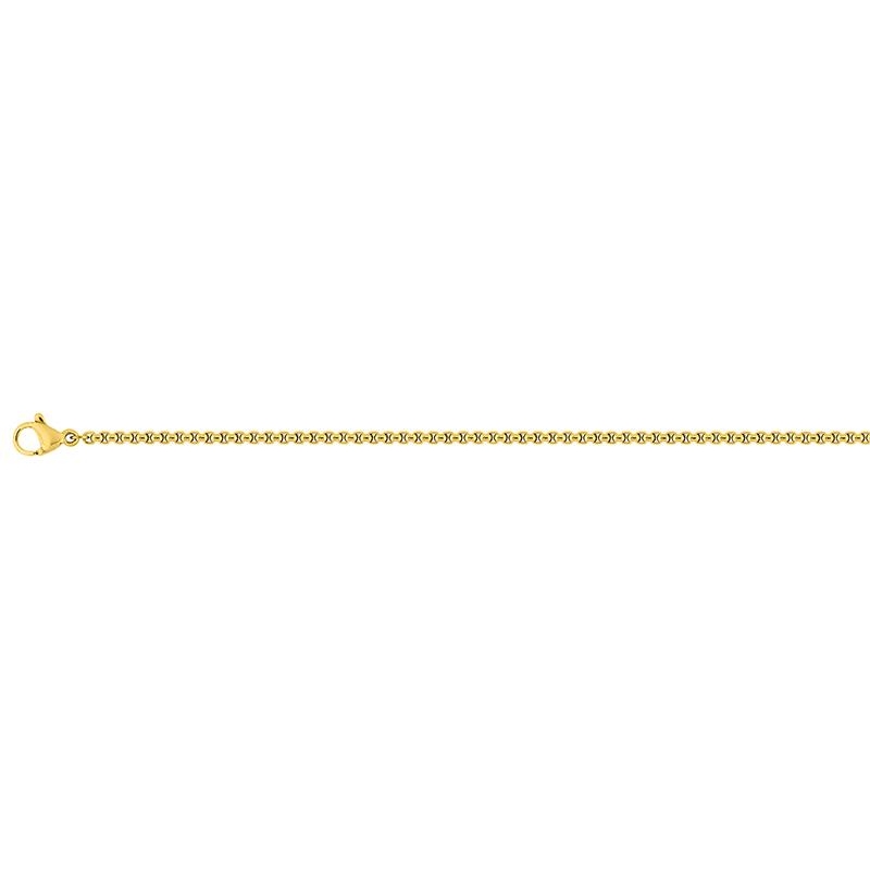 chaine-femme-acier-inoxydable-doré-robbez-masson-431043C Chaîne Femme Acier inoxydable doré ROBBEZ MASSON