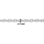 Chaîne forçat Femme Argent 925/1000 ROBBEZ MASSON, largeur