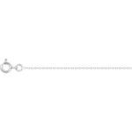 Chaîne forçat Femme Or blanc 750/1000 ROBBEZ MASSON