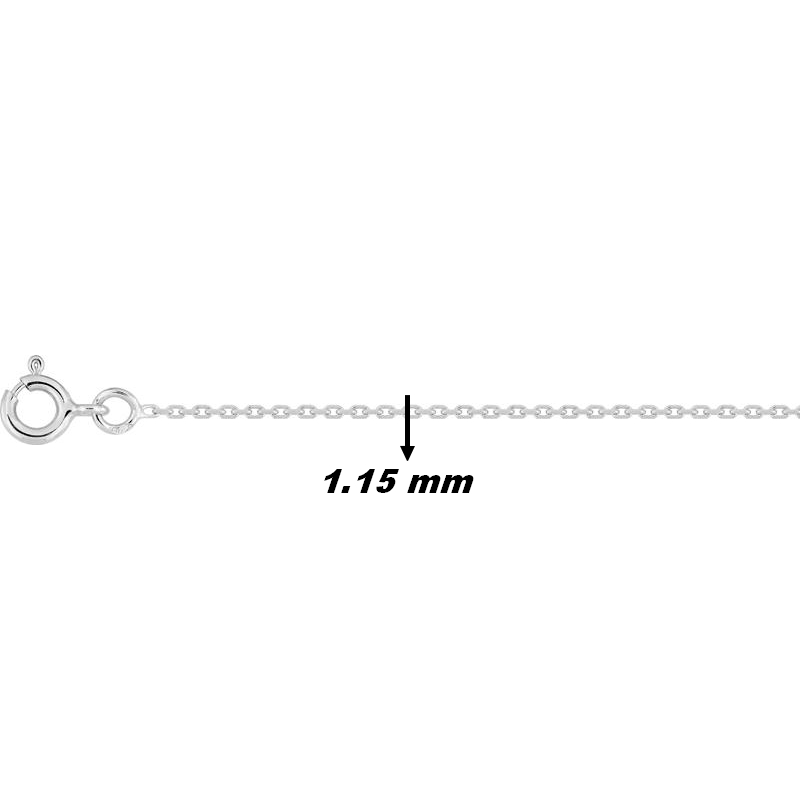 chaine-forçat-or-blanc-750-robbez-masson-F35GR-largeur Chaîne forçat Femme Or blanc 750/1000 ROBBEZ MASSON, largeur