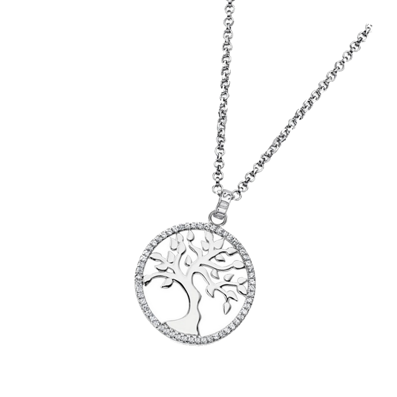 collier-arbre-de-vie-femme-argent-925-et-oxydes-LOTUS-LP1778-1-1 Collier Femme Arbre de vie Argent 925/1000 et Oxydes de zirconium LOTUS LP1778-1/1