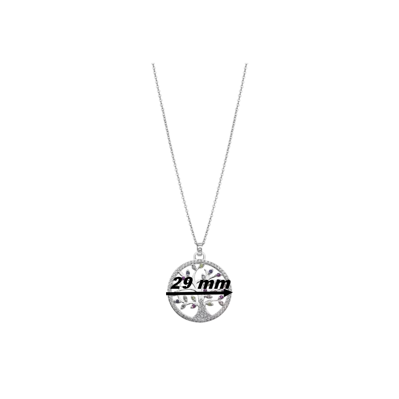 collier-arbre-de-vie-femme-argent-925-et-oxydes-LOTUS-LP1896-1-1-diametre Collier Femme Arbre de vie Argent 925/1000 et Oxydes de zirconium LOTUS LP1896-1/1, diamètre