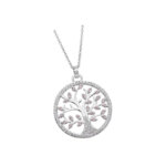 Collier Femme Arbre de vie Argent 925/1000 et Oxydes de zirconium LOTUS LP1897-1/1