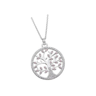 Collier Femme Arbre de vie Argent 925/1000 et Oxydes de zirconium LOTUS LP1897-1/1