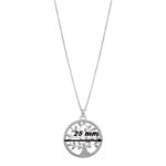 Collier Femme Arbre de vie Argent 925/1000 et Oxydes de zirconium LOTUS LP1897-1/1, diamètre