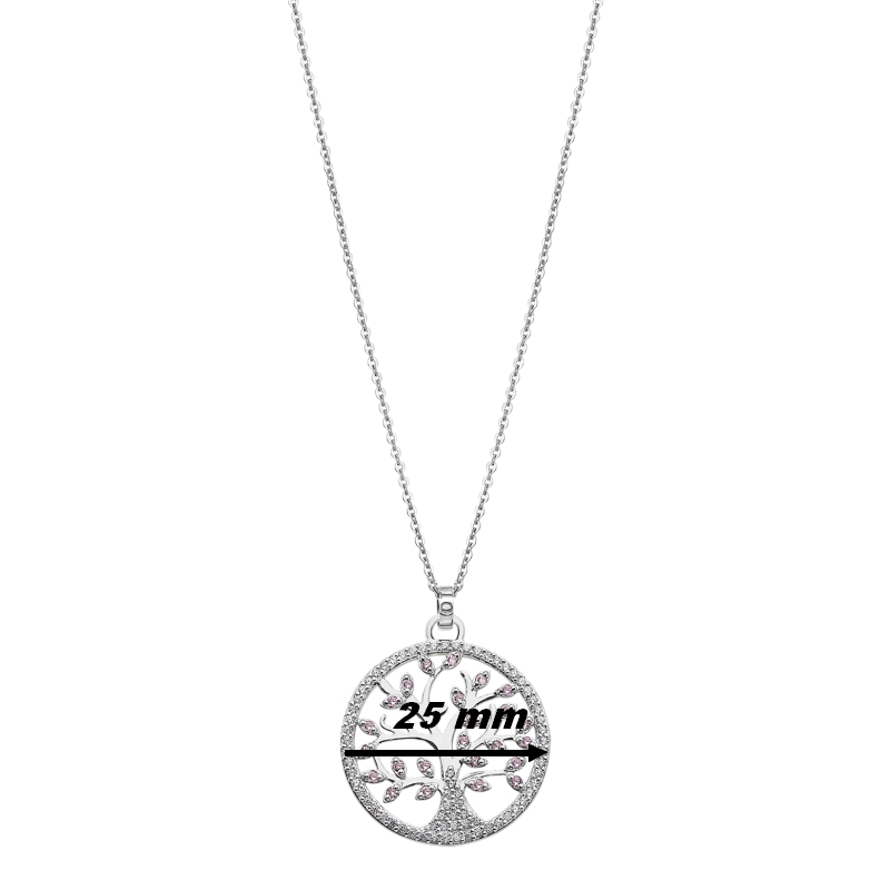 collier-arbre-de-vie-femme-argent-925-et-oxydes-LOTUS-LP1897-1-1-dimensions Collier Femme Arbre de vie Argent 925/1000 et Oxydes de zirconium LOTUS LP1897-1/1, diamètre