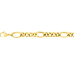 Collier chaine Femme Acier inoxydable doré ROBBEZ MASSON