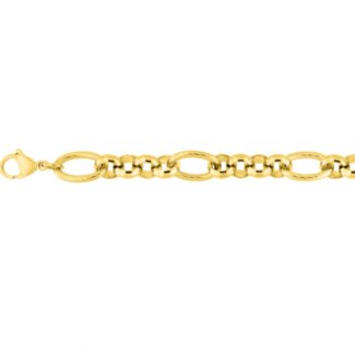 Collier chaine Femme Acier inoxydable doré ROBBEZ MASSON