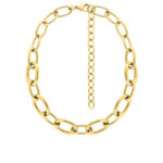 Collier chaine Femme Acier inoxydable doré ROBBEZ MASSON