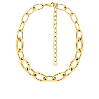 Collier chaine Femme Acier inoxydable doré ROBBEZ MASSON