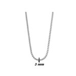 Collier chaîne Homme Acier inoxydable LOTUS LS2223-1/1, largeur