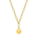 Collier chaine Femme Rond Acier inoxydable doré ROBBEZ MASSON