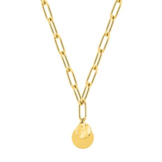 Collier chaine Femme Rond Acier inoxydable doré ROBBEZ MASSON