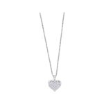 Collier Cœur Femme Argent 925/1000 et Oxydes de zirconium LOTUS LP3125-1/1