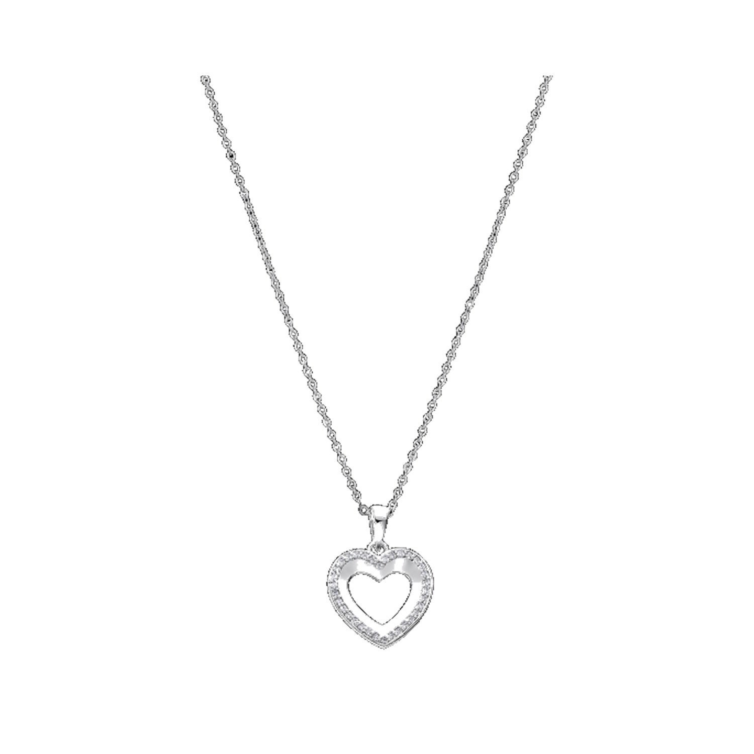 collier-coeur-femme-argent-925-et-oxydes-LOTUS-LP3137-1-1 Collier Cœur Femme Argent 925/1000 et Oxydes de zirconium LOTUS LP3137-1/1