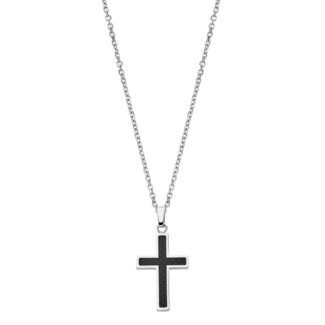 Collier Croix Homme Acier inoxydable LOTUS LS1983-1/1