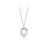 Collier 3 anneaux bicolores Femme Acier inoxydable LOTUS LS2112-1/2