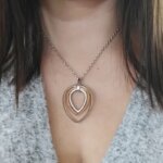 Collier 3 anneaux bicolores Femme Acier inoxydable LOTUS LS2112-1/2, autre vue