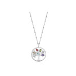 Collier Femme Arbre de vie Acier inoxydable et strass de couleurs LOTUS LS2192-1/1