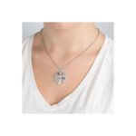 Collier Femme Arbre de vie Acier inoxydable et strass de couleurs LOTUS LS2192-1/1 porté
