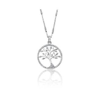 Collier Femme Arbre de vie Argent 925/1000 et Oxydes de zirconium LOTUS LP1780-1/1