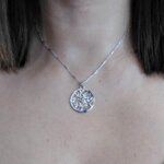 Collier Femme Arbre de vie Argent 925/1000 et Oxydes de zirconium LOTUS LP1890-1/1 porté