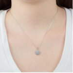 Collier Femme Argent 925/1000 et Oxydes de zirconium LOTUS LP3081-1/1 porté