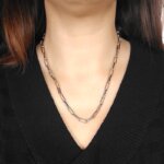 Collier chaîne Femme Acier inoxydable LOTUS LS2230-1/1 porté