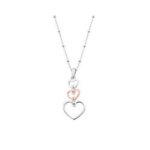 Collier Femme Cœur bicolore Argent 925/1000 LOTUS LP3140-1/1