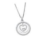 Collier Femme Cœur Argent 925/1000 et Oxydes de zirconium LOTUS LP1954-1/1