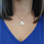 Collier Femme Cœur Argent 925/1000 et Oxydes de zirconium LOTUS LP1954-1/1 porté