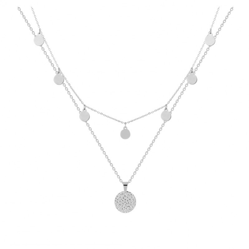 Collier Femme double rang Acier inoxydable ROBBEZ MASSON