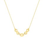 Collier Femme Infini Or jaune 750/1000 et oxydes de zirconium ROBBEZ MASSON