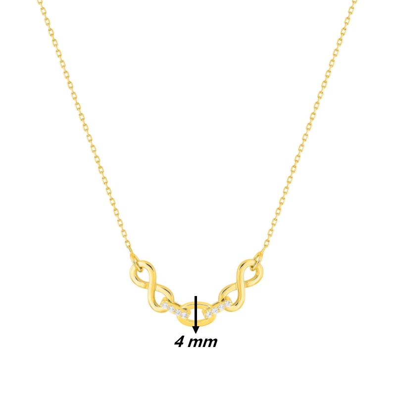 collier-femme-infini-or-jaune-750-et-oxydes-robbez-masson-3-7507-Z0-dimensions Collier Femme Infini Or jaune 750/1000 et oxydes de zirconium ROBBEZ MASSON, largeur