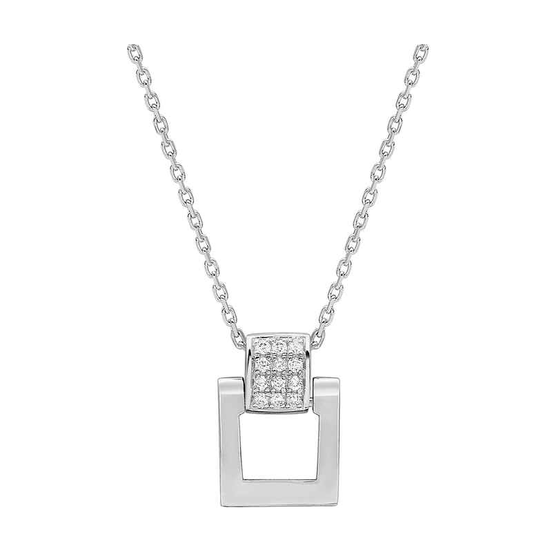collier-femme-or-blanc-750-et-diamants-robbez-masson-3-489-Z1 Collier Femme Or blanc 750/1000 et Diamants ROBBEZ MASSON