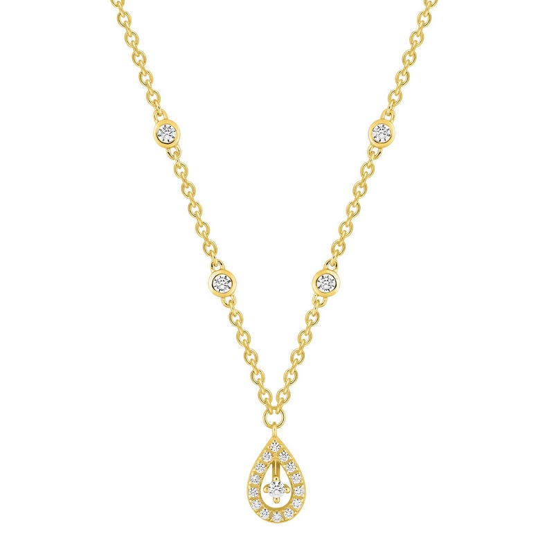 Collier Femme Or jaune 750/1000 et Diamants CHRISTIAN BERNARD