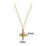 Collier Femme Or jaune 750/1000 et Diamants ROBBEZ MASSON, dimensions