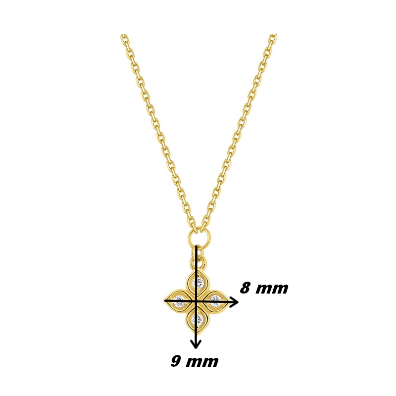 collier-femme-or-jaune-750-et-diamants-robbez-masson-3-7282-30-dimensions Collier Femme Or jaune 750/1000 et Diamants ROBBEZ MASSON, dimensions