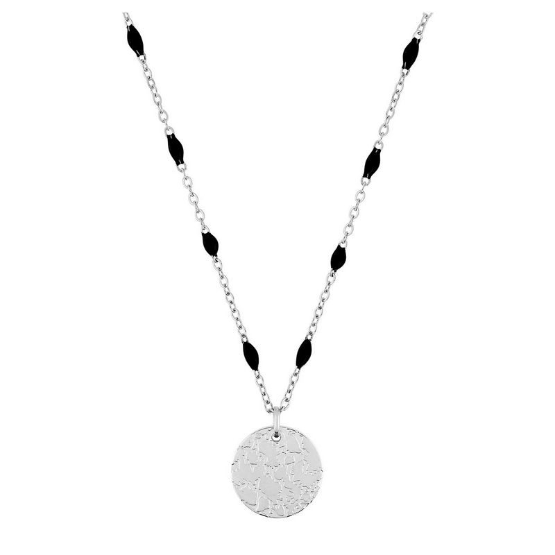 collier-femme-rond-acier-inoxydable-epoxy-robbez-masson-432239 Collier rond Femme Acier inoxydable et époxy ROBBEZ MASSON