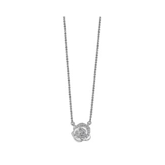 Collier Femme Fleur Argent 925/1000 et Oxydes de zirconium LOTUS LP3136-1/1